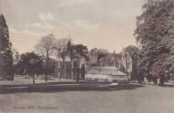 Franks Hall showing conservatory